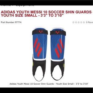 Adidas Youth Shin Guards